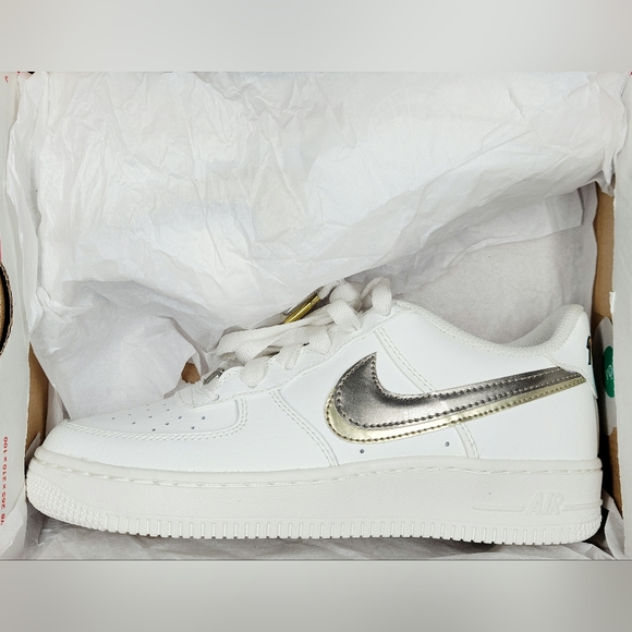 nike air force 1 white metallic pewter